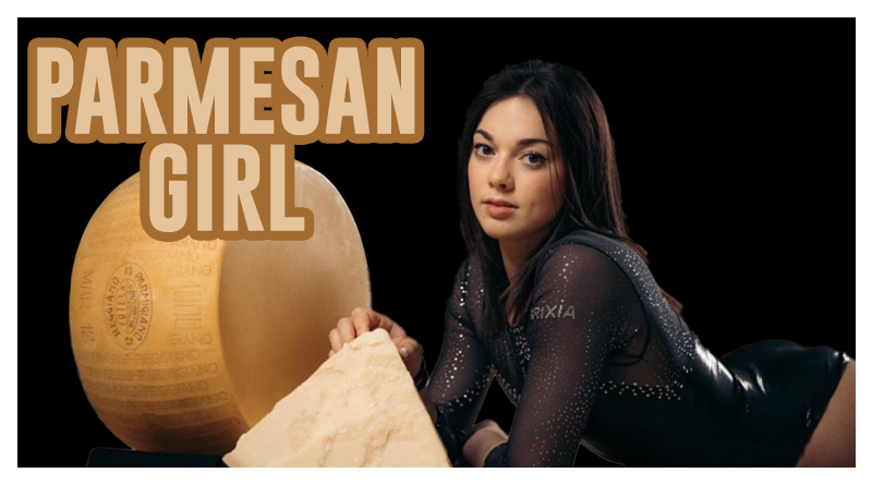 Giorgia Villa, parmesan girl